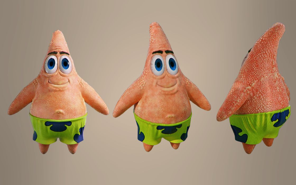 Realistic Patrick Deviantart XPLO Animation and Web Design